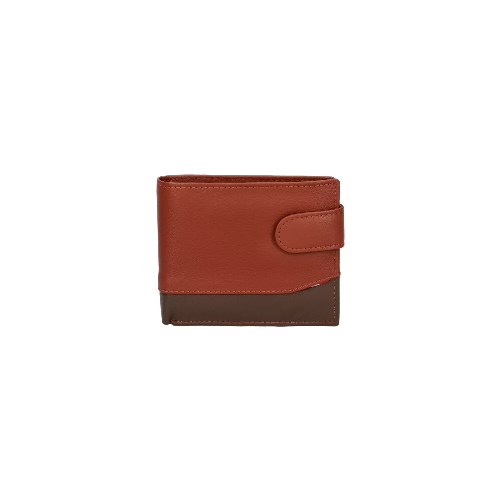 Leather wallet man 510040 - BROWN - ModaServerPro